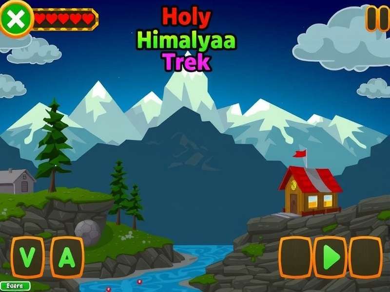 Holy Himalaya Trek Game Screenshot